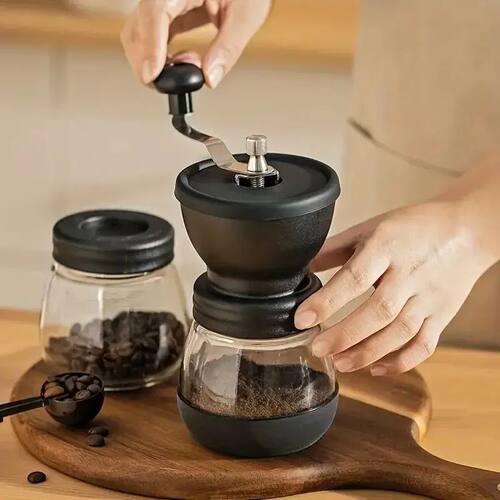High-end portable manual coffee grinder, can be investigated