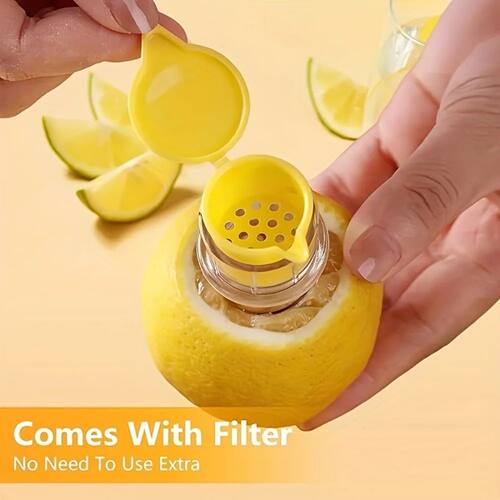 Lemon Mini Squeezer, Screw-Top Lemon Squeezer Manual Juice E