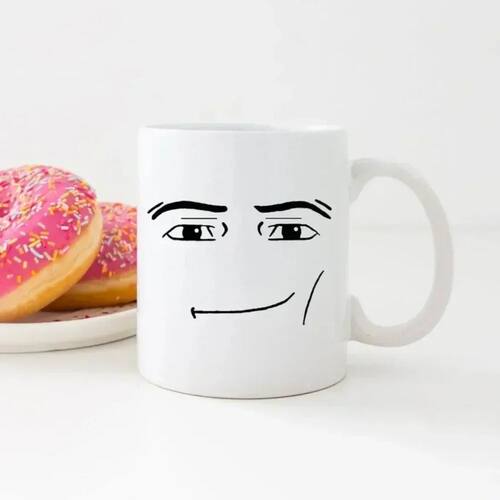 Novelty Ceramic Coffee Mug with Handle Reusable Easy To Clea