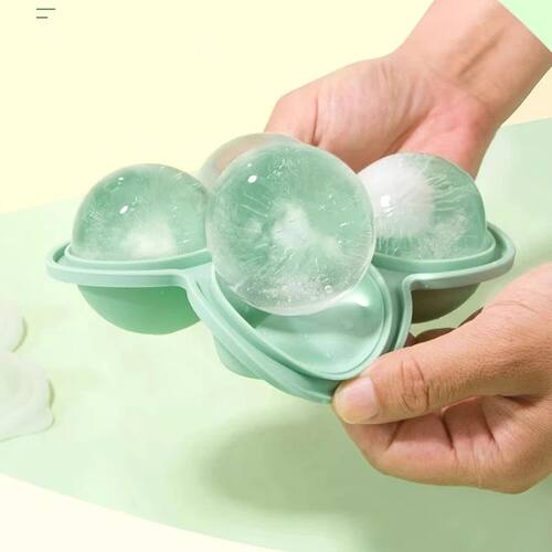 6.5cm Large ice ball mold Silicone Ice Cube Trays Easy-Relea