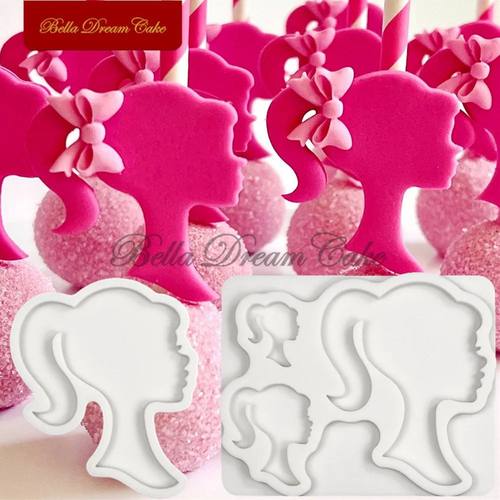 3DGirl Design Silicone Mold Chocolate Fondant Cupcake Mould