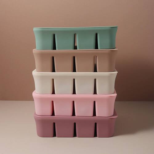 12 grid Food-Grade Silicone Baby Food Freezer Tray - Easy Po