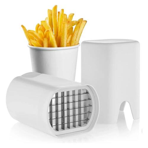 French Fry Cutter Tool White – Tool Food Dicer Veggie Dicer