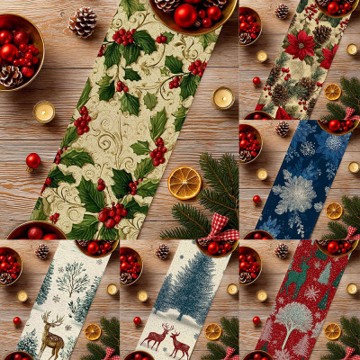 Jit Table Runner Christmas Eve Restaurant Atmosphere Living