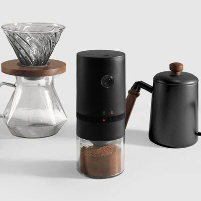 USB-Rechargeable Burr Coffee Grinder - Perfect Portability w