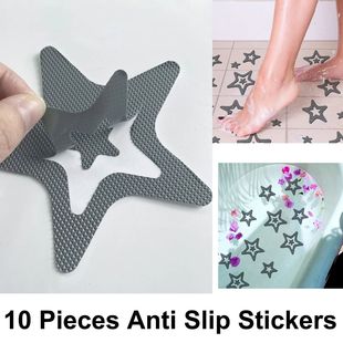 10 PCS Anti Slip Shower Tread Sticker Safety Bathtub Strips