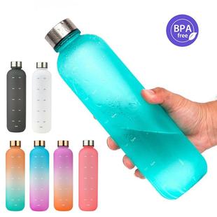 1 Liters Water Bottle Motivational Drinking Bottle Sports Wa