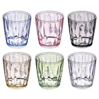 Acrylic Drinking Glasses Shatterproof Water Tumblers Unbreak