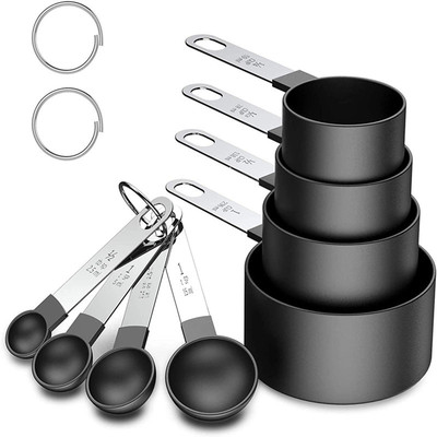 4/8Pcs Measuring Spoons Teaspoon Sugar Scoop Cake Baking Flo