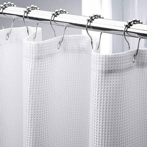 Minghe Fabric Shower Curtain,Heavy Duty Cloth Bathroom Showe