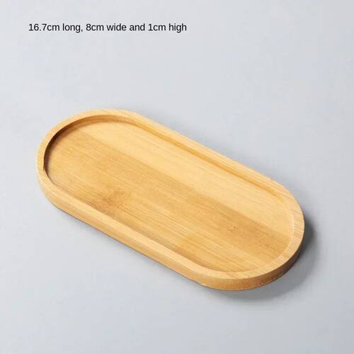 Wooden Soap Dispenser Tray Vanity Countertop Bottles Organiz