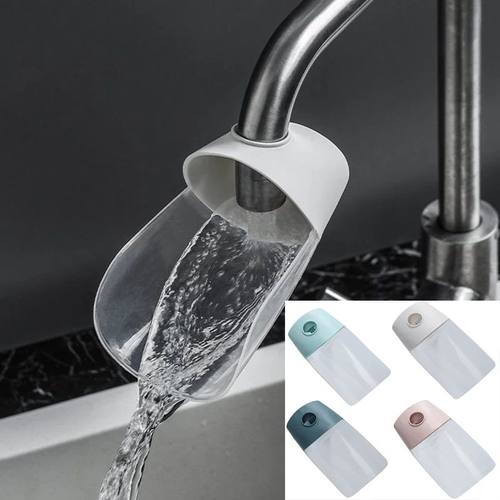 Faucet Extender Silicone Water Tap Extension Sink Children W