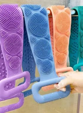Body Sponge Silicone Brushes Bath Towels Scrubber Rubbing Ba