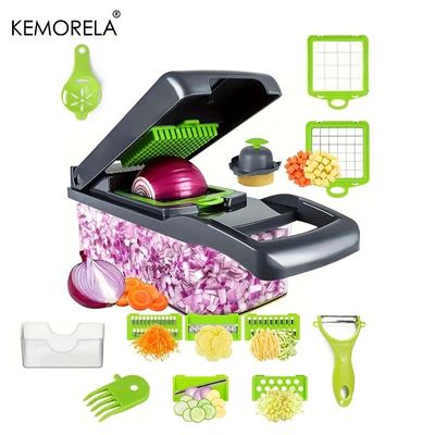 14/16 in 1 Multifunctional Vegetable Chopper Onion Chopper H