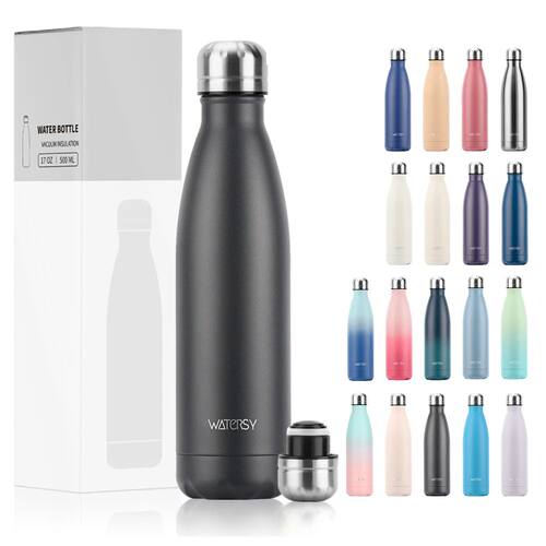 500ml Stainless Steel Water Bottle Insulated Vacuum Flask Do
