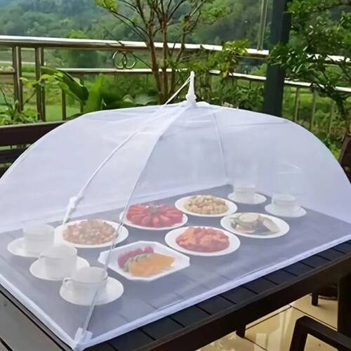 Foldable Washable Food Mesh Cover Proof Anti Mosquito Pop-Up