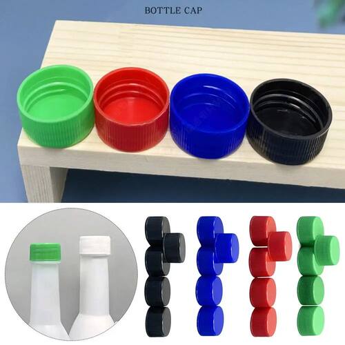 20Pcs Dustproof Circular Plastic Bottle Cap Reusable Multi-p