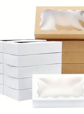 10/20/50pcs gift box with clear window-suitable for packagin