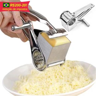 Rotary Cheese Grater Handheld Tool Steel Kitchen Stainless