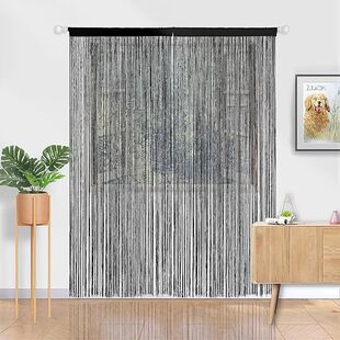 100X200Cm Living Room Multi-Color Linear Curtain Wedding Dec