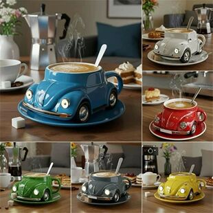 Beetle Heat Tea Mug Novelty Coffee Creative Shaped Resist