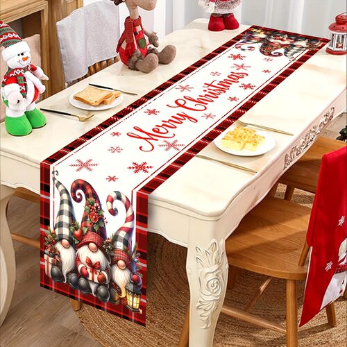 Table Runner Halloween Christmas Printed Tablecloth Advanced