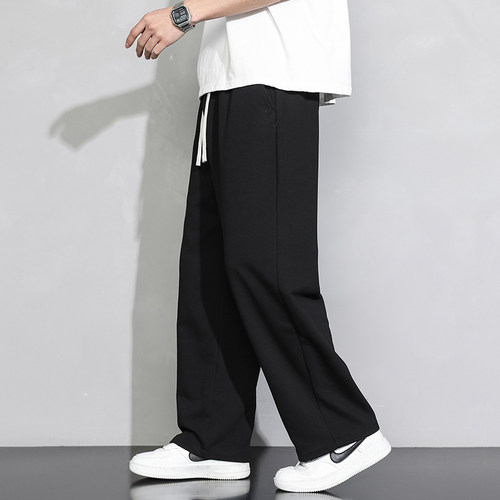 干活穿的裤子男无磁无铁耐磨脏上班工作服春秋季厚款运动宽松长裤