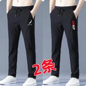 薄款 男夏季 宽松直筒长裤 子工装 百搭 清仓捡漏 潮牌运动卫裤 休闲裤