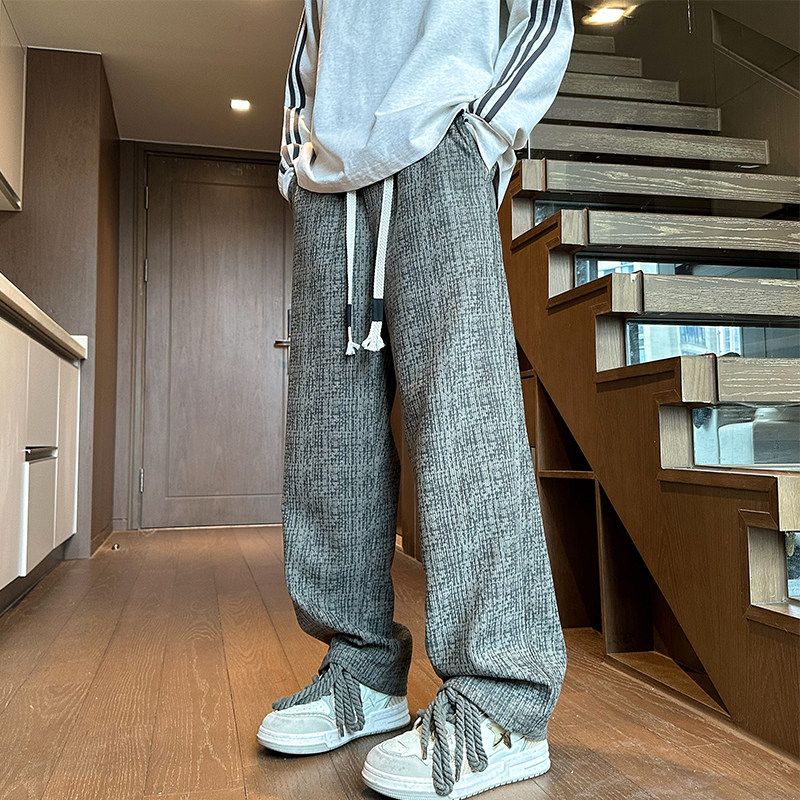 灯芯绒休闲裤男秋冬季韩版潮流痞帅宽松百搭男生松紧腰长裤子潮牌,男装,卫裤,淘宝优惠券,粉丝福利购,淘宝优惠卷