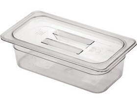 PC透明1/3份数盘 食物盘冰淇淋盒 调料盒菜盘 果酱盒 奶茶粉果酱