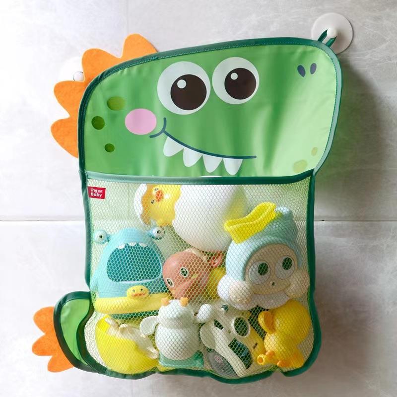 Dinosaur Animal Baby Bath Toys Organizer Kids Storage Bag