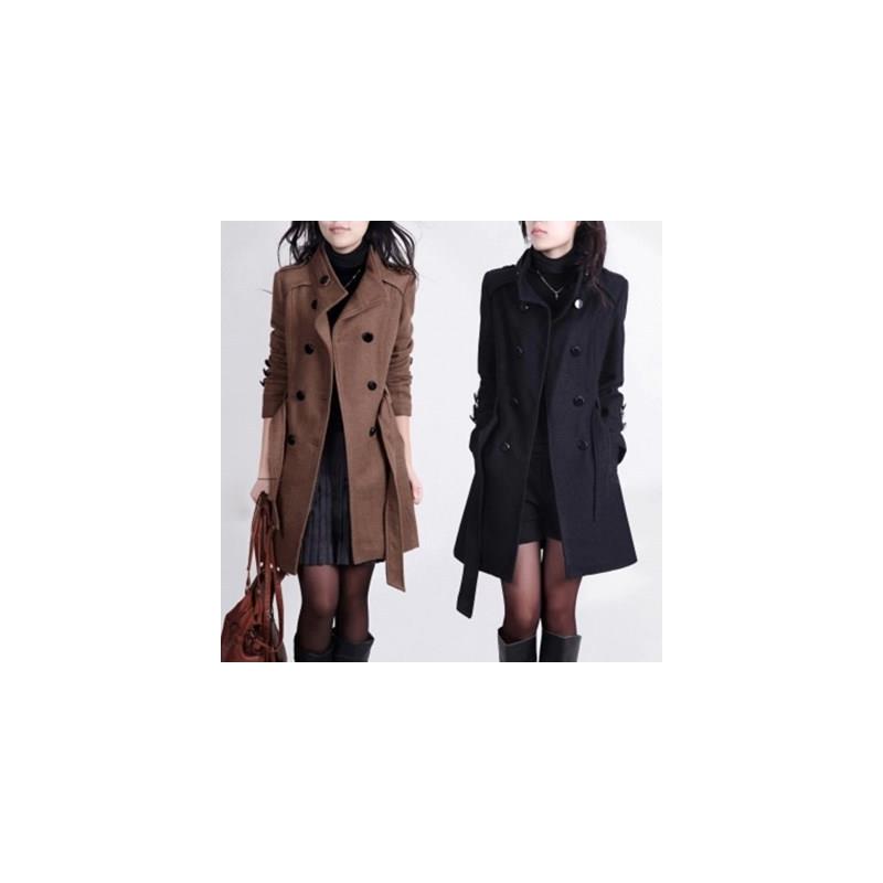 2017 Coat For Women Winter Long Ladies Jackets Wool Coats 女