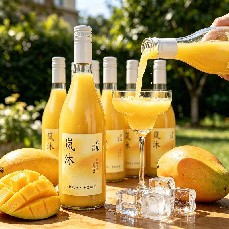 岚沐微醺果酒糯米酿造晚安甜酒