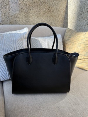 Caiforg 原厂进口马鞍皮牛皮marlo12女包大容量真皮手提腋下包