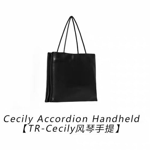 【TR-Cecily风琴手提】原厂进口内外羊皮百搭手提包