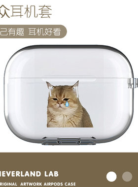 猫听音乐耳机保护套软壳