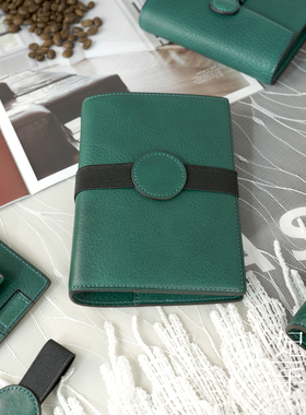 日本NAGASAWA X Brelio手账 紫阳花限定Mbox二折绑带款 三折款