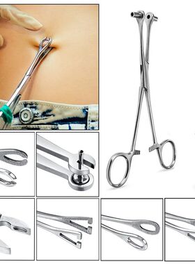 1PC Surgical Steel Professional Belly Ear Tongue Septum Lip