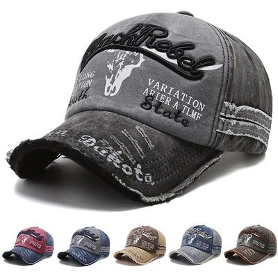 Outdoor Sport Baseball Caps for Men Women  Vintage Embroider