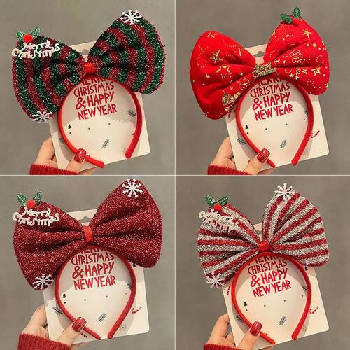 2024 Kids Headband Halloween Cosplay Hair Cartoon Elk Snowfl