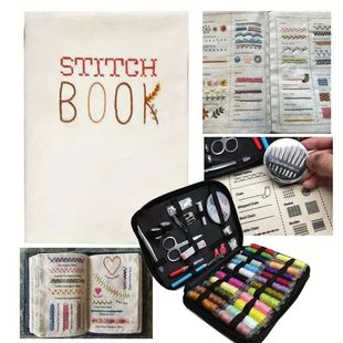 Embroidery Sewing Books DIY Stitch Books Embroidery Kit Line