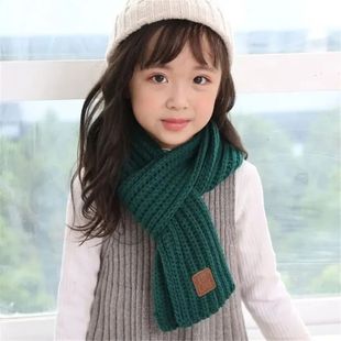 Fashion Warm Kids Scarf Thick Outdoor Neck Warmer Winter Sof