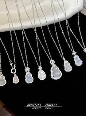 Small Gourd Titanium Steel Necklace Accessories Female Penda