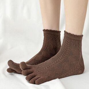 Lolita Mid Five Finger Tube Summer Socks Women tube