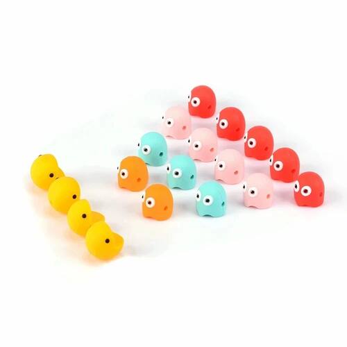 5pcs Ghost Bead Silicone BPA Free DIY For Silicone Jewelry B