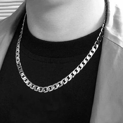 925 Sterling Silver Necklace For Men's women 16/18/20/22/24