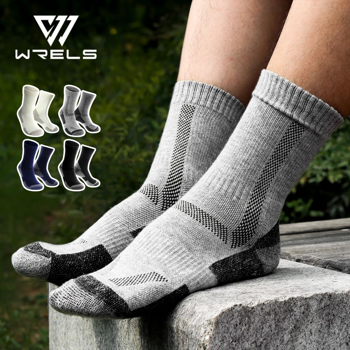 Merino Wool Thermal Socks Winter Long Warm Soft Ski Snowboar