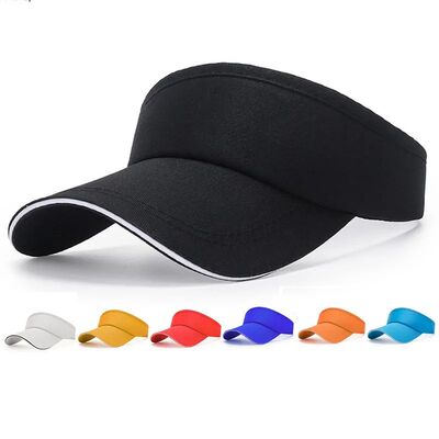 New Hat Women's Summer Sandwich Solid Color Empty Top Hat To