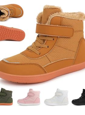 Kids Wide Toe Barefoot Snow Boots | Boys/Girls Winter Minima