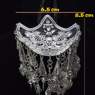 新款民族风苗银流苏发簪 苗族瑶族服装配饰头饰旅游纪念摄影饰品